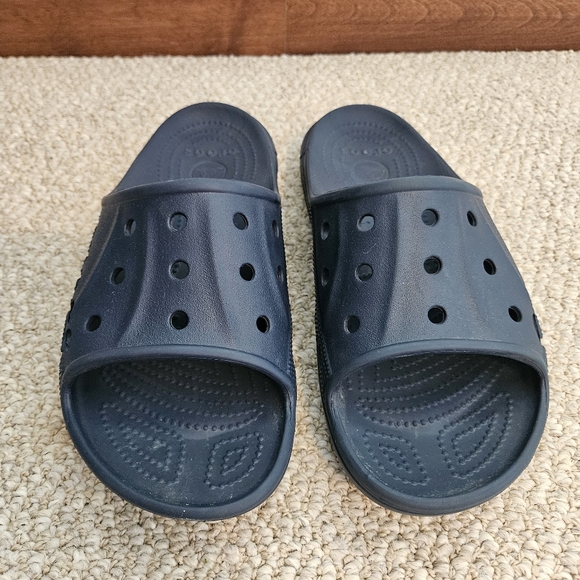 Blue Crocs Slides - Picture 2 of 6